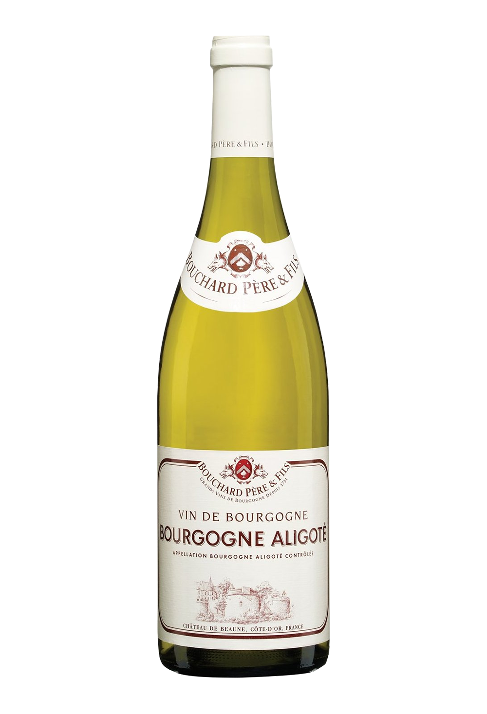 Vin de Bourgogne Aligoté blanc millésime 2018 du domaine Bouchard père et fils.