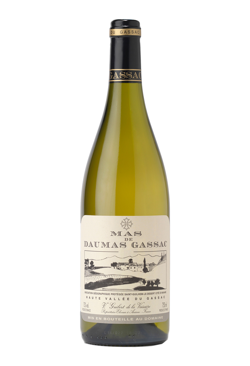 Mas de Daumas Gassac - St Guilhem-le-Desert - cite d'Aniane - blanc