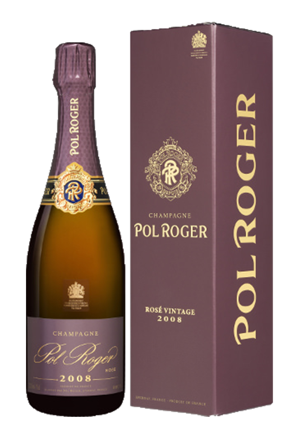 Pol Roger - Brut Rosé Millésimé en coffret