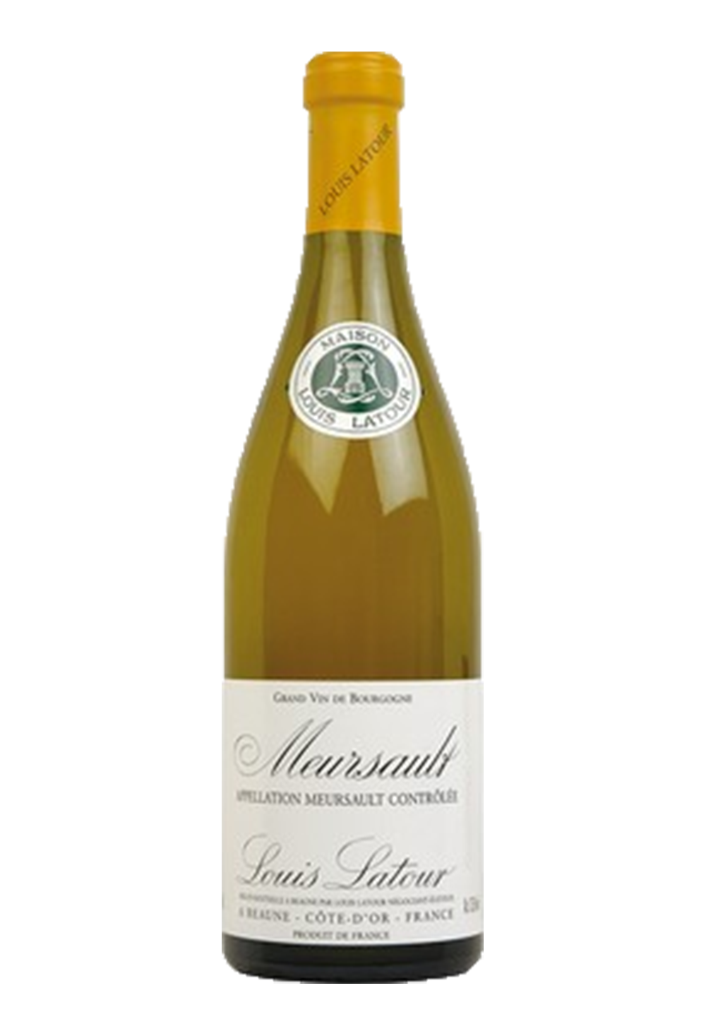 Vin Meursault millésime 2014 du Domaine Louis Latour (blanc)
