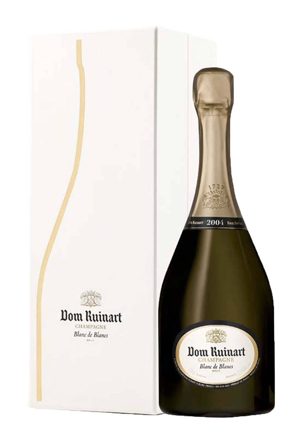 Champagne Dom Ruinart millésimé 2004