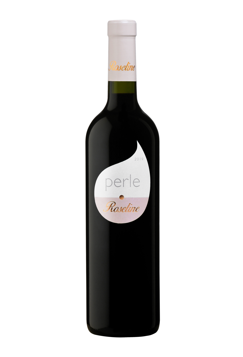 Vin de provence Perle de Roseline rouge millésime 2019 du Négoce Roseline.
